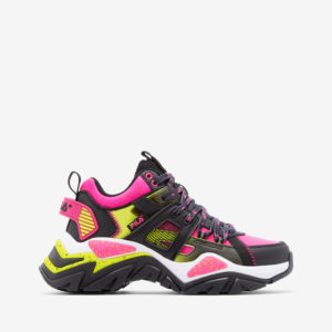 Fila Cage Mid Mixed Media 

 Black / White / Pink Glow

 (5RM01753-020)