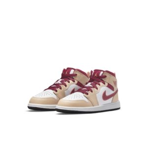 Jordan 1 Mid Younger Kids’ Brown (640734-201)