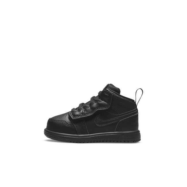 Jordan 1 Mid Baby and Toddler Black (AR6352-091)