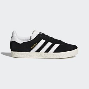 Adidas Gazelle Core Black / Footwear White / Gold Metallic (BB2502)