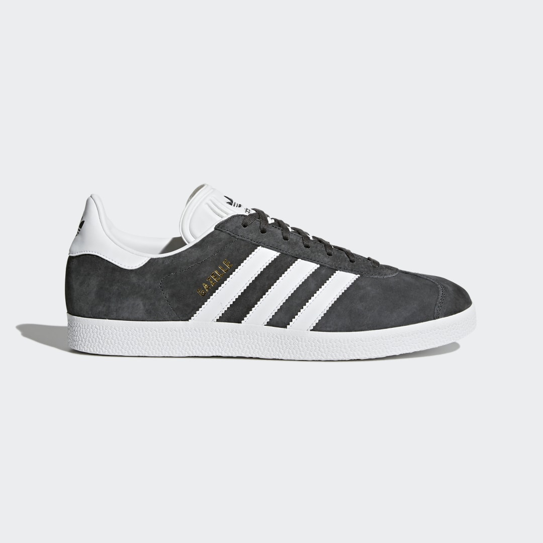 adidas Gazelle Solid Grey Solid Grey/White/Gold Metallic (BB5480)