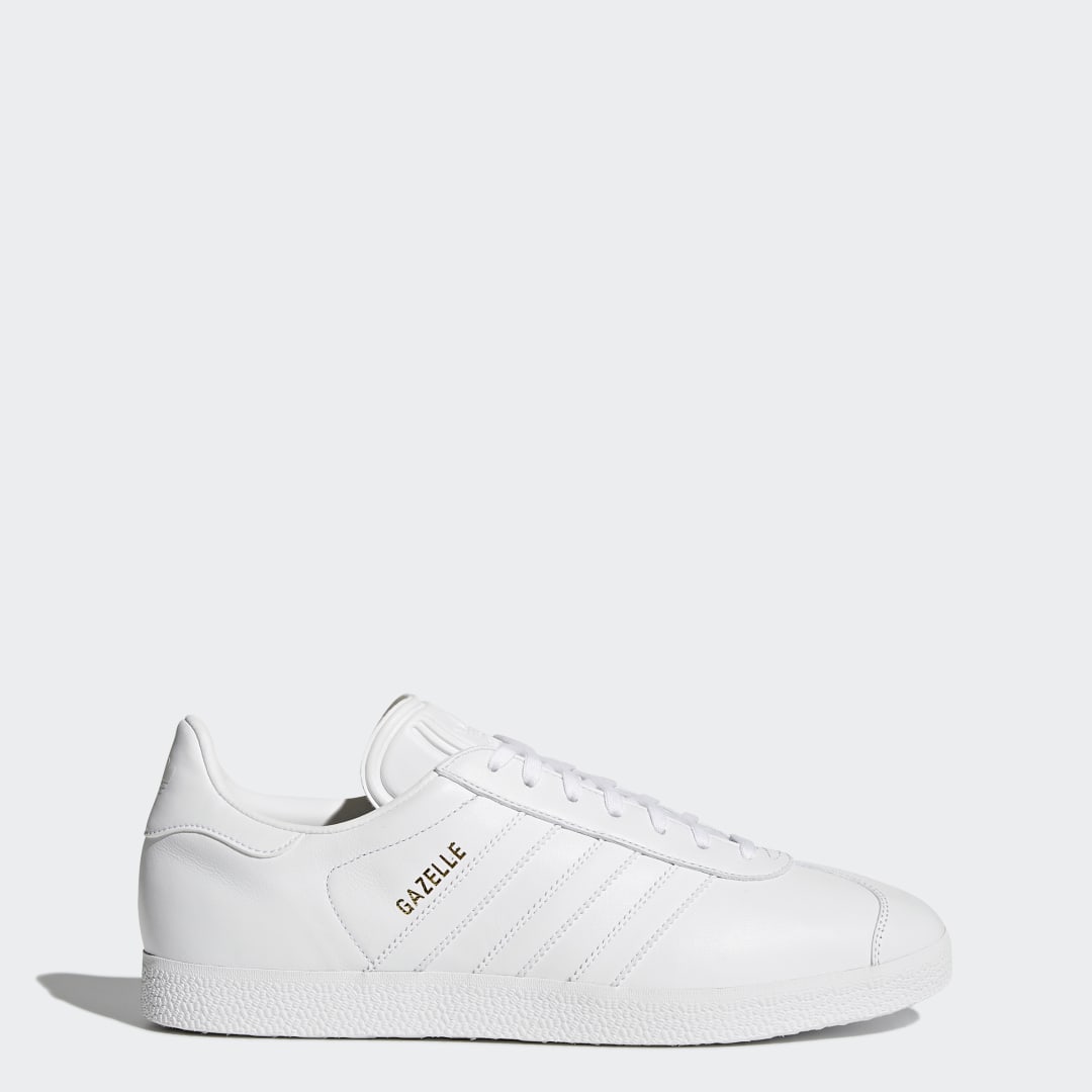 Adidas Gazelle Cloud White / Cloud White / Gold Metallic (BB5498)