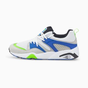 Men’s PUMA Blaze Of Glory “reverse Classics” White/Black/Snorkel Blue (383532-02)