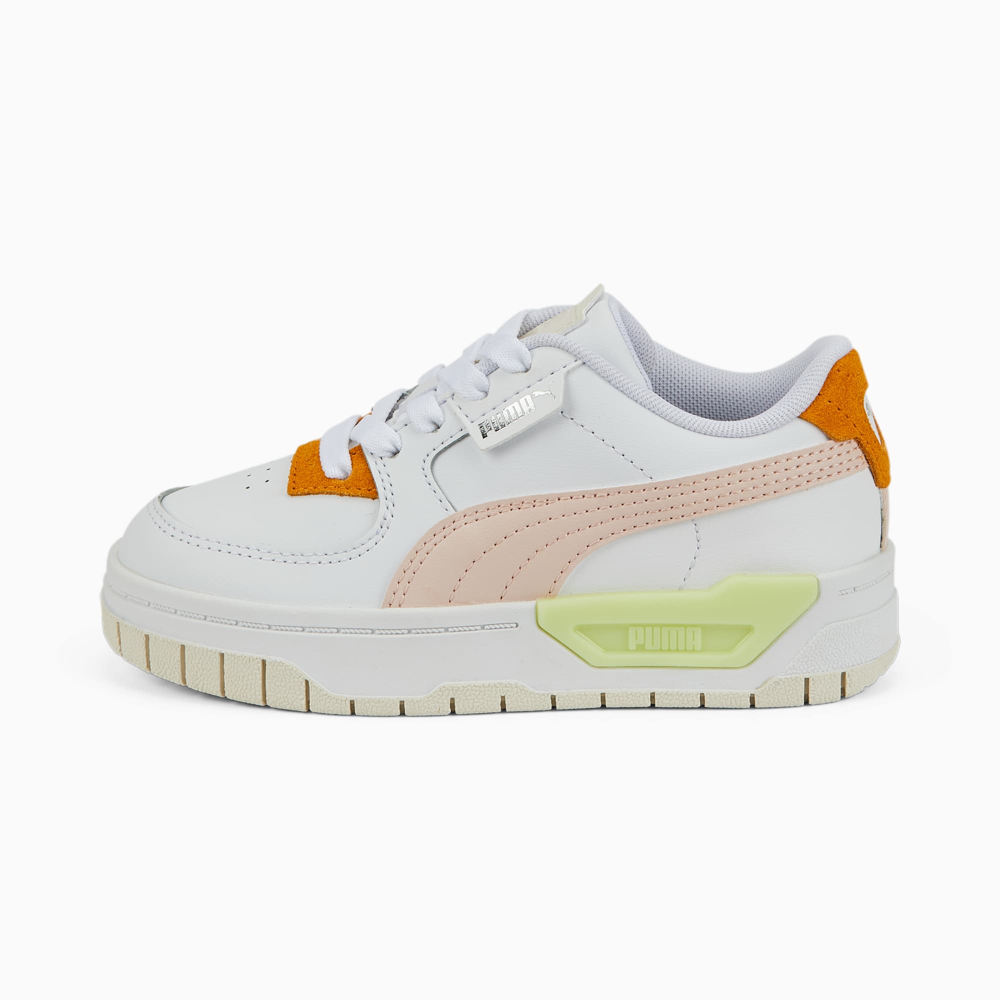 PUMA Cali Dream Kids’ White/Whisper White/Island Pink (384522-04)
