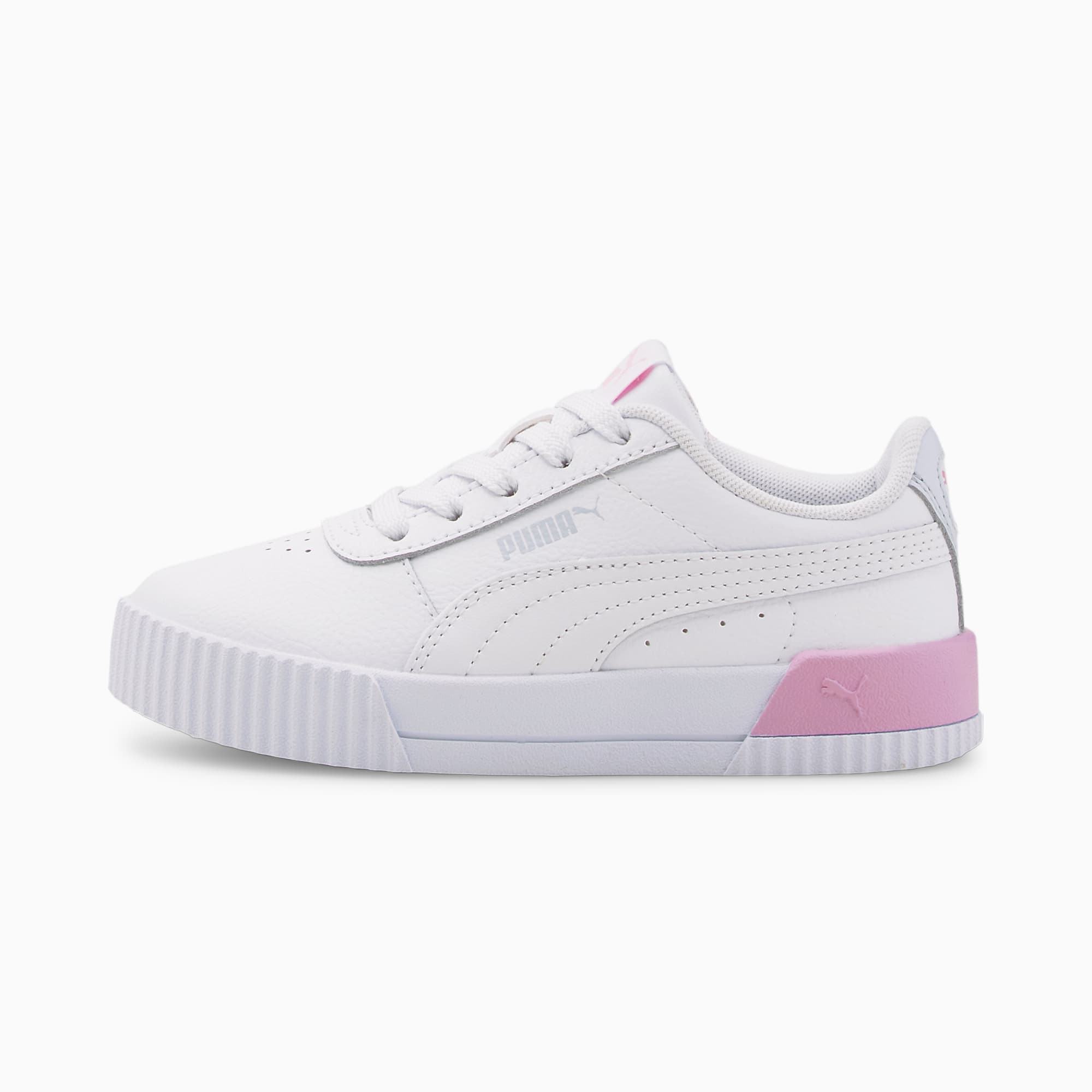 PUMA Carina L Kids’ White/Arctic Ice (370678-32)