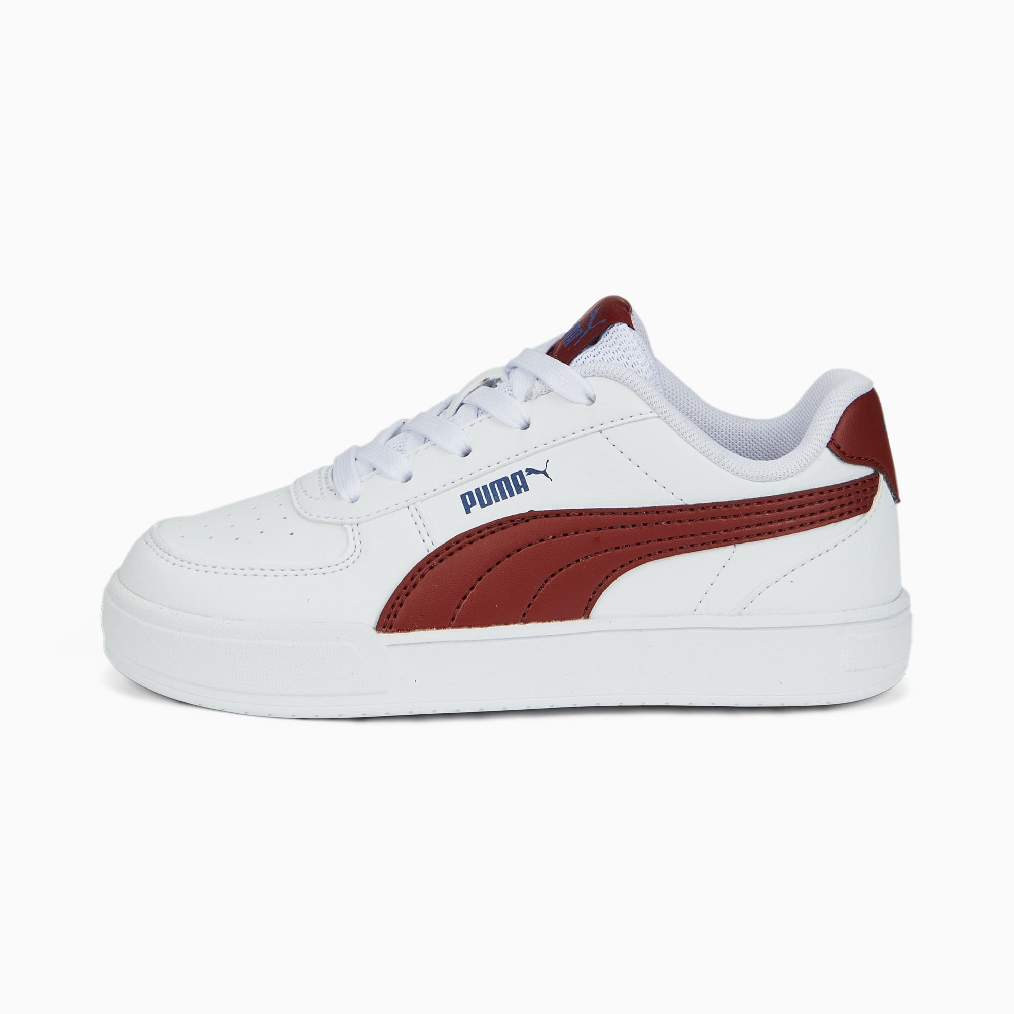 PUMA Caven Kids’ White/Intense Red/Blazing Blue (382057-08)