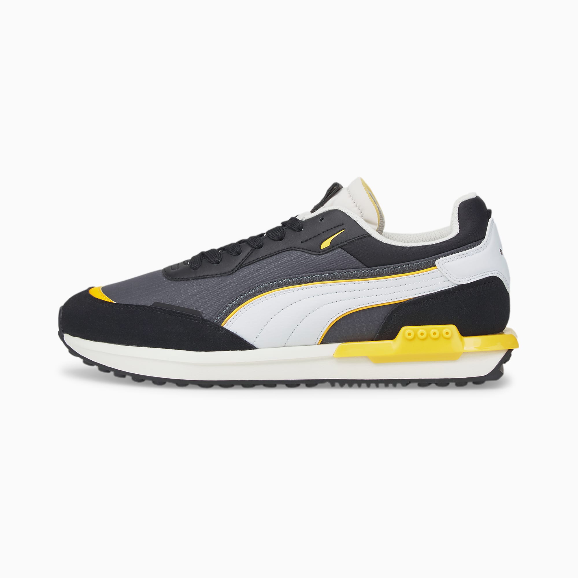 Women’s PUMA City Rider Electric Black/Ebony/Nimbus Cloud (382045-05)