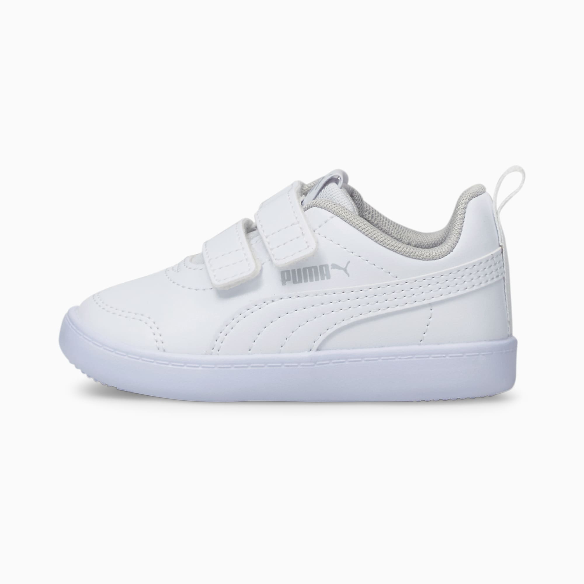 PUMA Courtflex V2 Babies’ White/Gray Violet (371544-04)