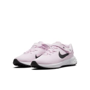 Nike Revolution 6 FlyEase Older Kids’ Easy On/Off Road Running Pink (DD1113-608)