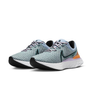 Nike React Infinity Run Flyknit 3 Road Running Grey (DD3024-300)