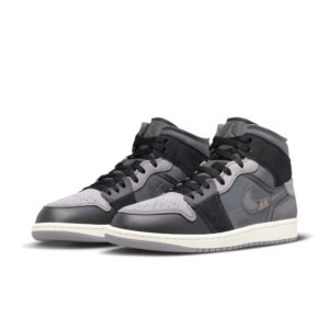 Air Jordan 1 Mid SE Craft Black (DM9652-001)