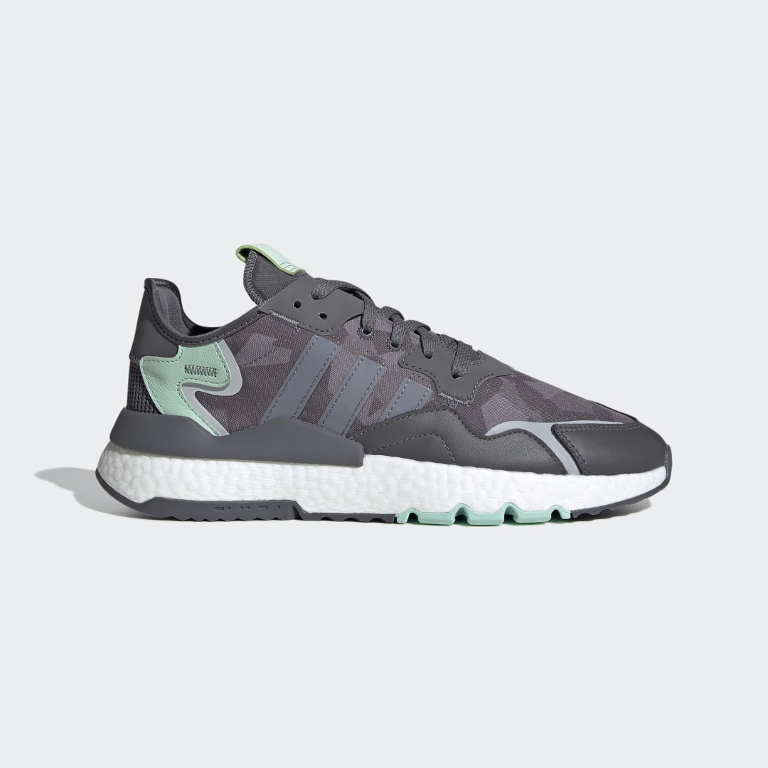 Adidas Nite Jogger Grey Five / Grey Two / Blush Green (FV1311)