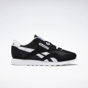 Reebok Classic Nylon Shoes Black / Black / White (FV4506)