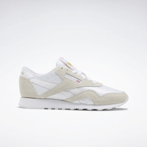 Reebok Classic Nylon Shoes White / White / Light Grey (FV4507)