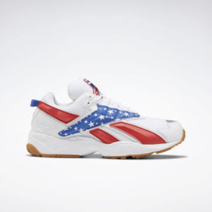 Reebok INTV 96 Shoes White / Radiant Red / Blue Blast (FV5473)
