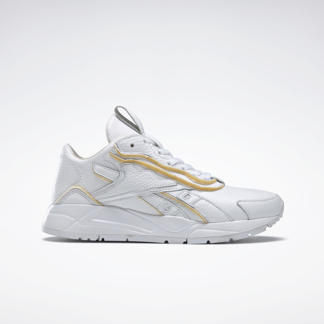 Reebok VB Bolton Leather Shoes White / Swag Orange / White (FW3618)
