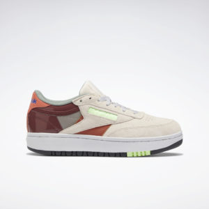 Reebok Club C Double Shoes Ceramic Pink / Boulder Grey / Twisted Coral (FX3209)