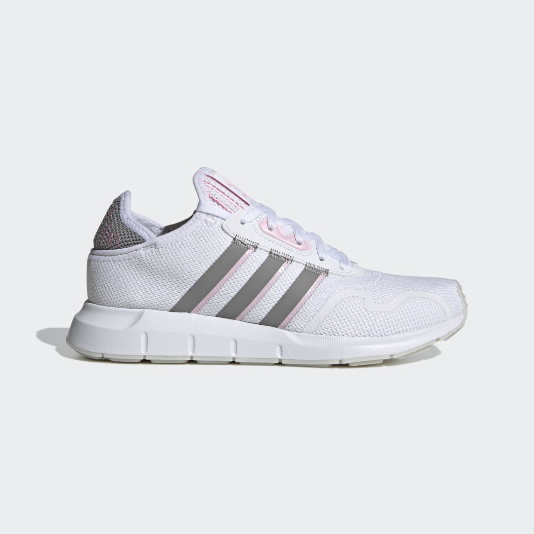 Adidas Swift Run X Cloud White / Charcoal Solid Grey / True Pink (FY5440)