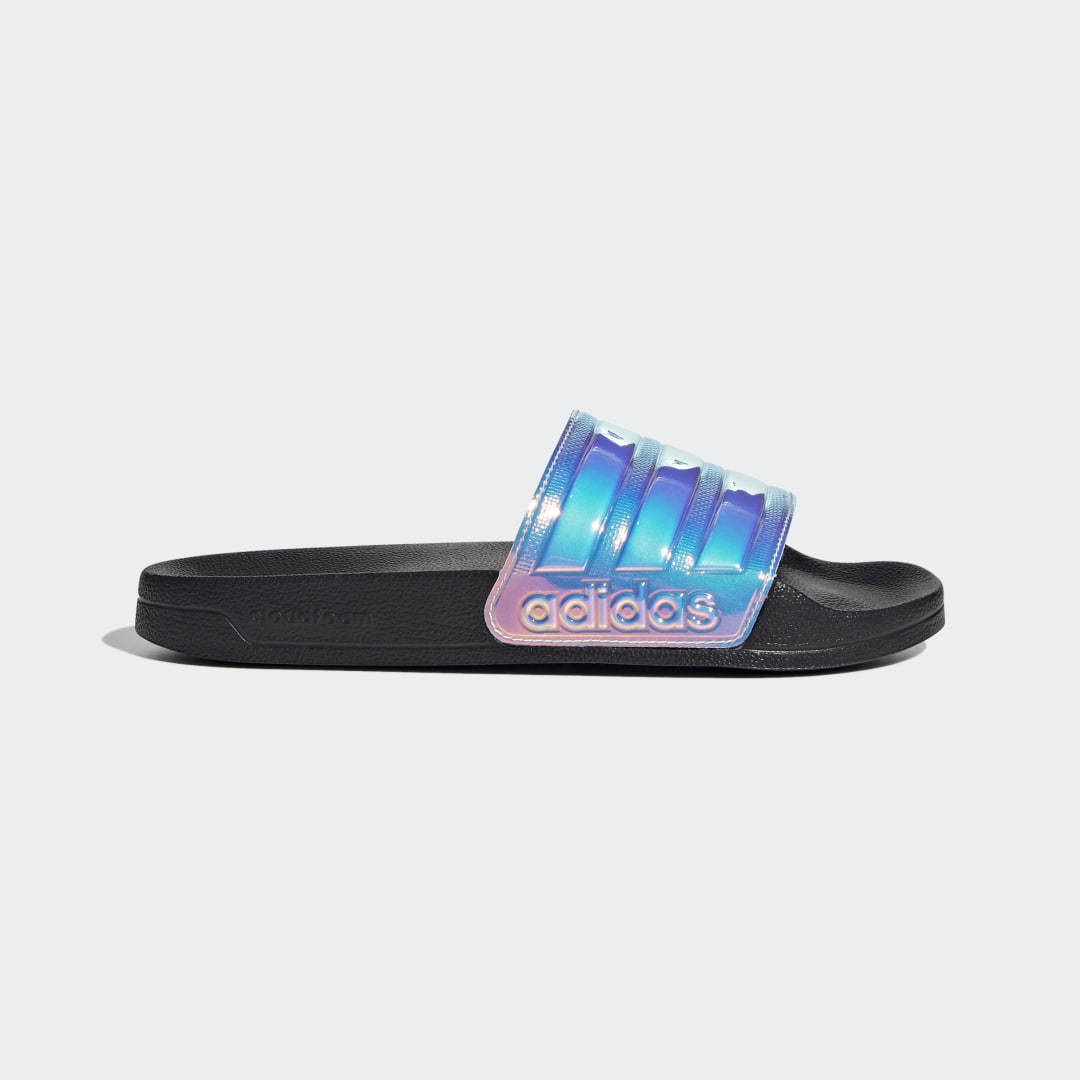 Adidas Adilette Shower Slides Core Black / Iridescent / Core Black (FY8178)
