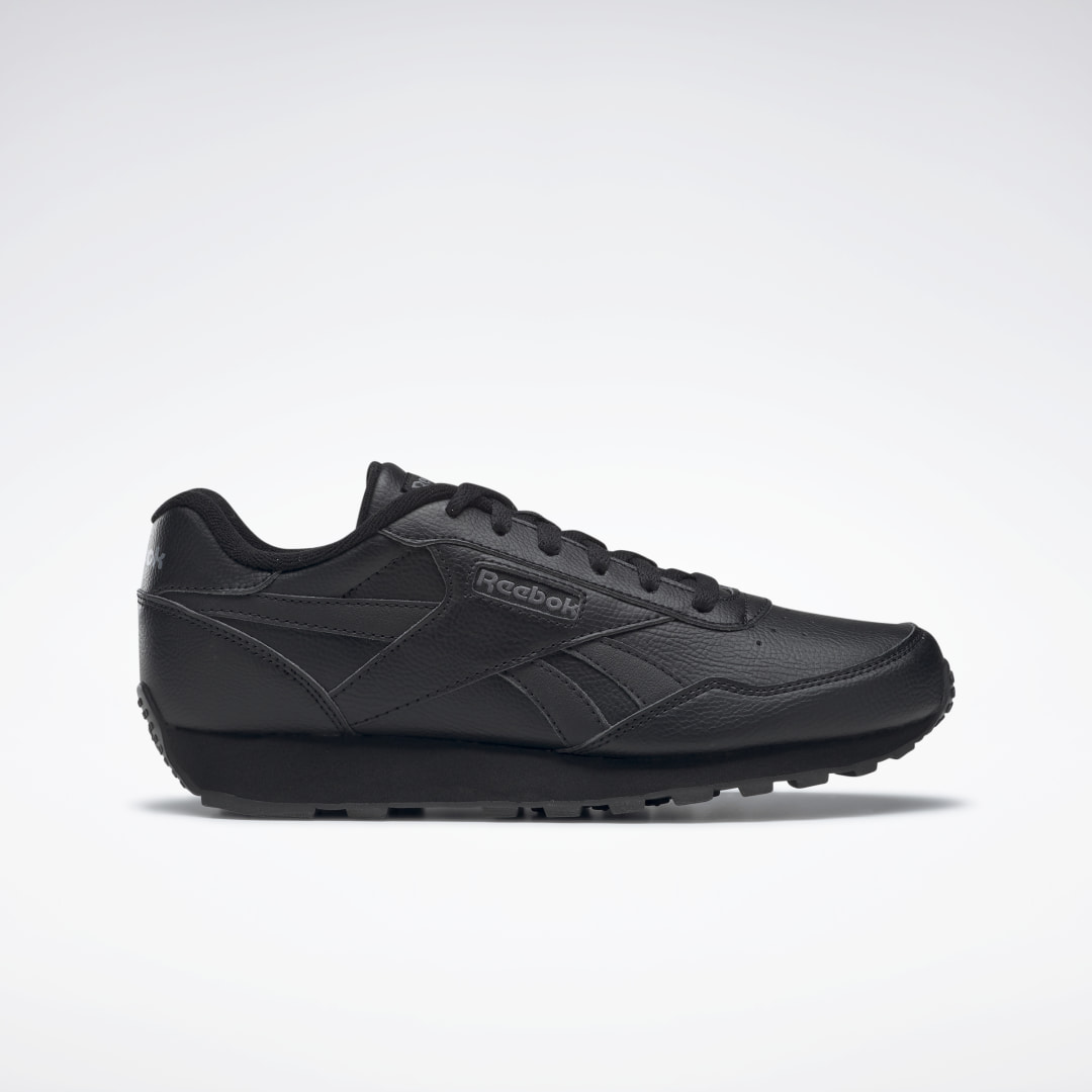 Reebok Rewind Run Shoes Black / Black / True Grey 7 (FY9721)