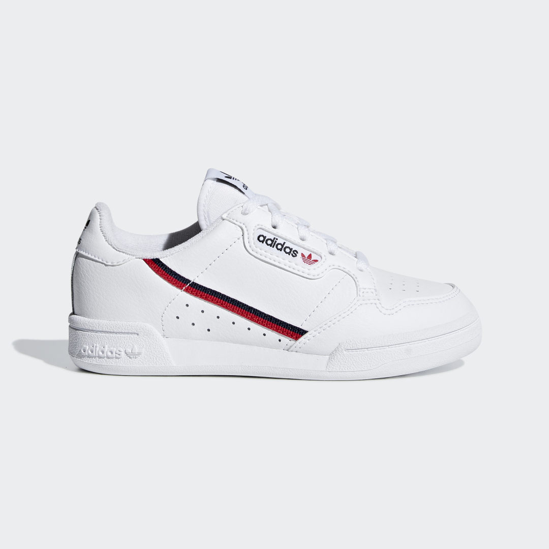 Adidas Continental 80 Cloud White / Scarlet / Collegiate Navy (G28215)