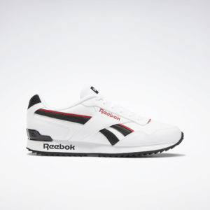 Reebok  Royal Glide Shoes White / Black / Vector Red (G55735)