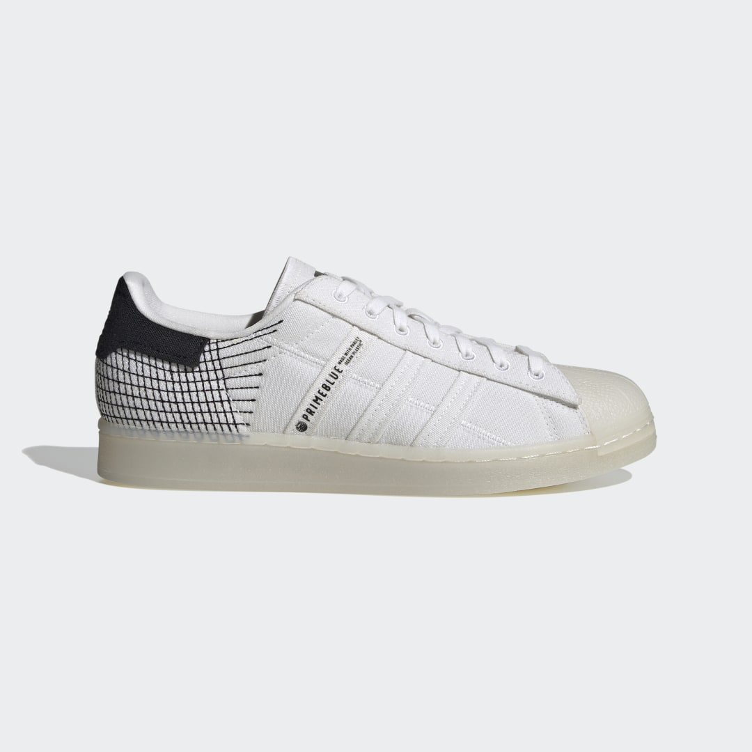 Adidas Superstar Primeblue Chalk White / Cloud White / Core Black (G58198)