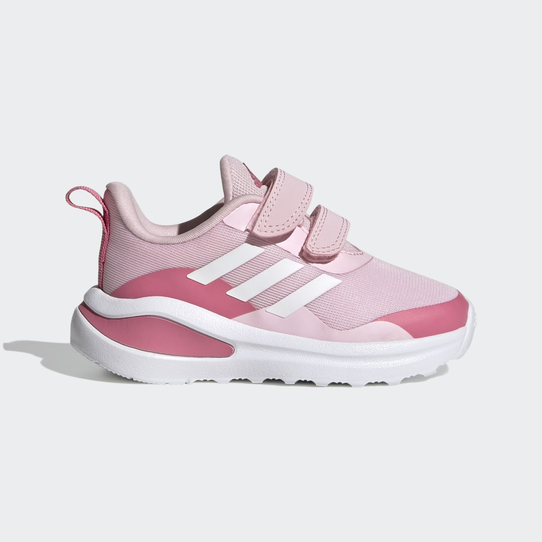 Adidas FortaRun Double Strap Running Clear Pink / Cloud White / Rose Tone (GV7857)