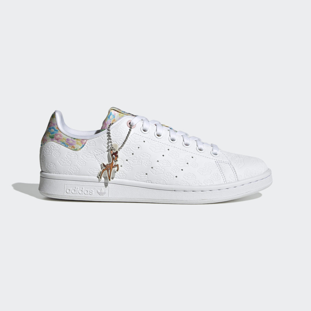 Adidas Disney Stan Smith Cloud White / Clear Pink / Gold Metallic (GV7931)