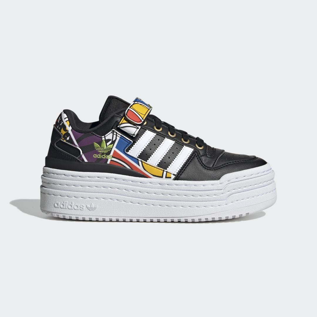 Adidas Rich Mnisi Triple Platforum Lo Core Black / Cloud White / True Orange (GV8052)