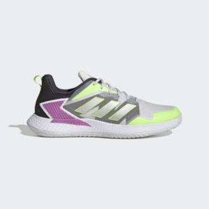 Adidas Defiant Speed Tennis Shoes Crystal White / Silver Metallic / Carbon (GV9519)