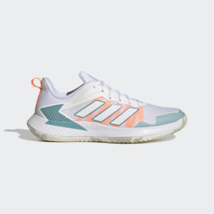 Adidas Defiant Speed Tennis Shoes Cloud White / Cloud White / Mint Ton (GV9528)