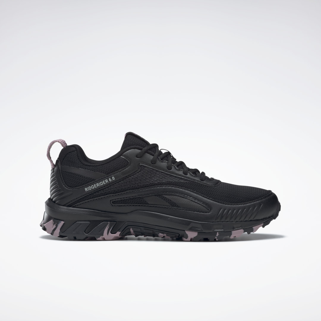 Reebok Ridgerider 6 Shoes Core Black / Pure Grey 3 / Infused Lilac (GW1195)