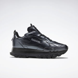 Reebok Cardi B Classic Leather Shoes Core Black / Core Black / Dark Silver (GW2631)
