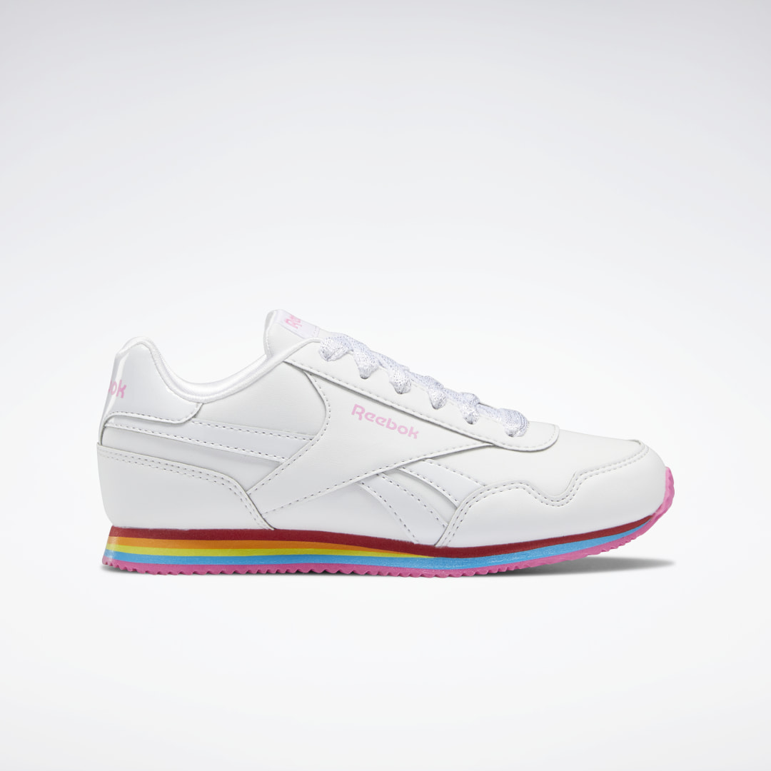 Reebok Royal CL Jog 3 Shoes Cloud White / Cloud White / True Pink (GW3708)