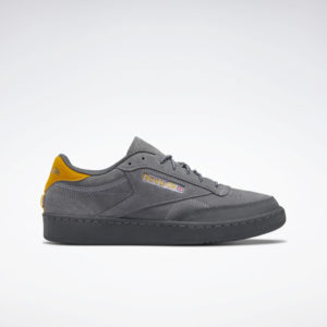 Reebok Club C 85 Shoes Pure Grey 6 / Pure Grey 7 / Lilac Glow (GW3784)