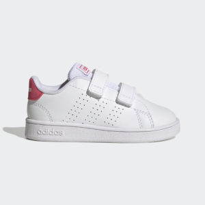 Adidas Advantage Lifestyle Court Two Hook-and-Loop Cloud White / Real Pink / Core Black (GW6501)