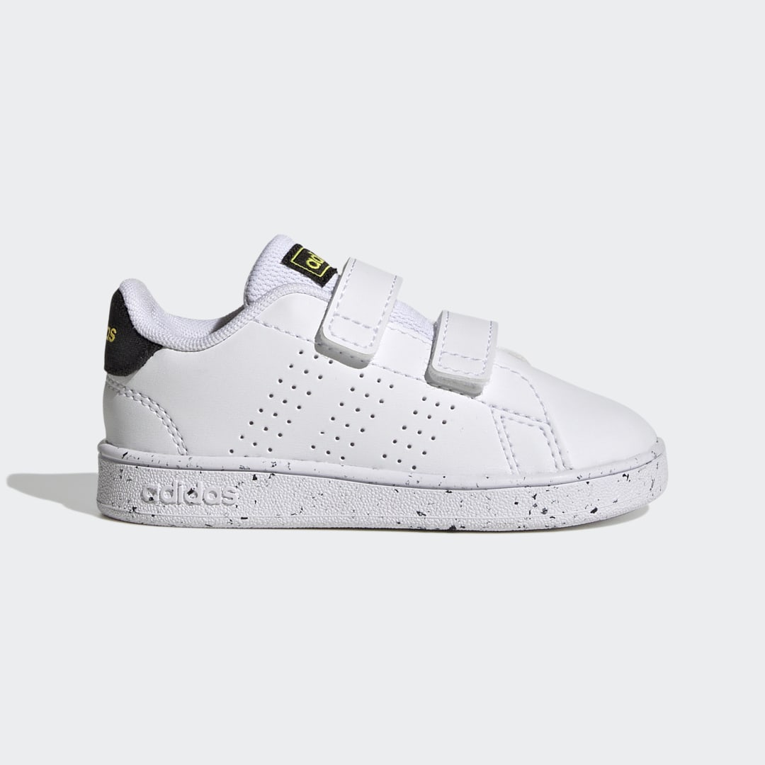Adidas Advantage Lifestyle Court Two Hook-and-Loop Cloud White / Core Black / Beam Yellow (GW6502)