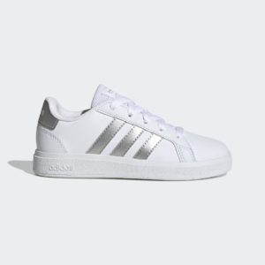 Adidas Grand Court Lifestyle Tennis Lace-Up Cloud White / Matte Silver / Matte Silver (GW6506)