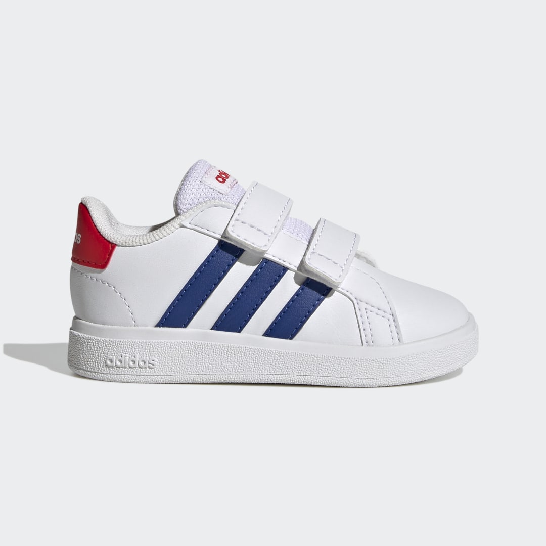 Adidas Grand Court Lifestyle Cloud White / Royal Blue / Vivid Red (GW6524)