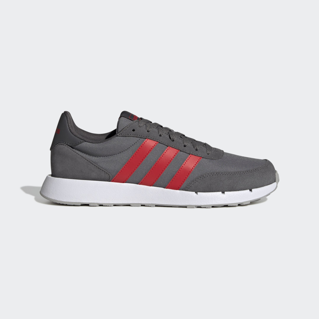 Adidas Run 60s 2.0 Grey Four / Vivid Red / Grey Six (GW8058)