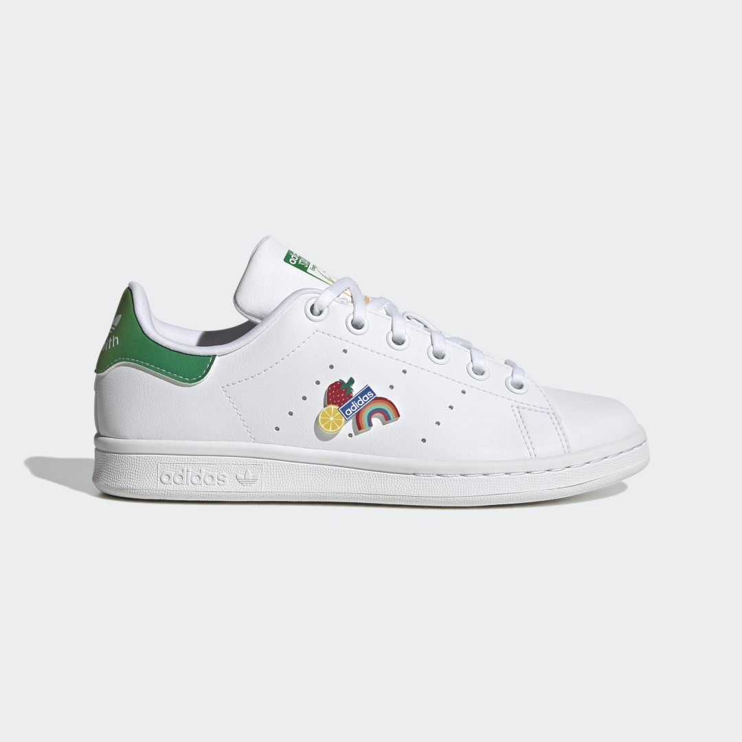 Adidas Stan Smith Cloud White / Green / Pulse Amber (GW8156)