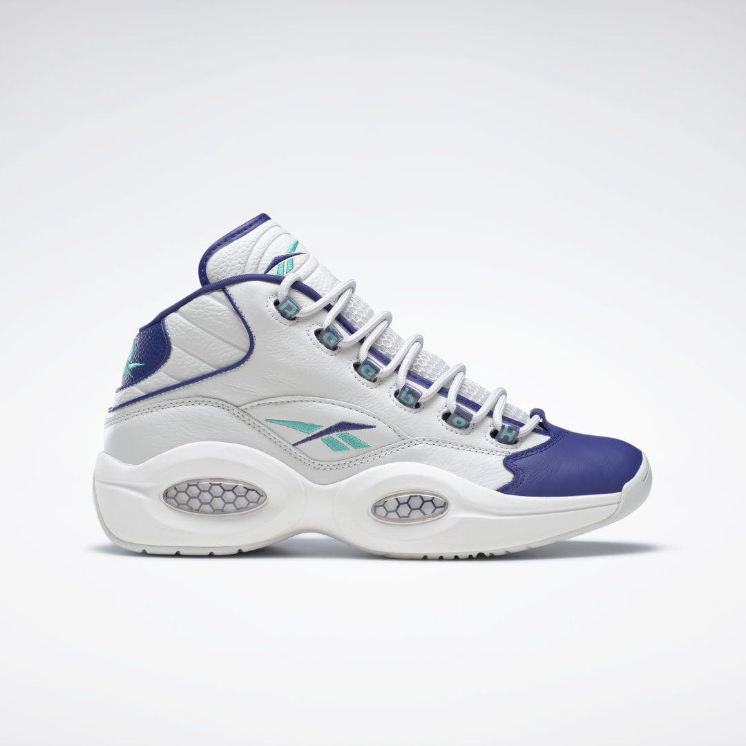 Reebok Question Mid Shoes Cold Grey / Bold Purple / Classic Teal (GW8853)