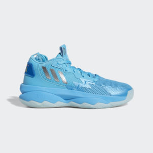 Adidas Dame 8 Signal Cyan / Silver Metallic / Shock Cyan (GW8998)