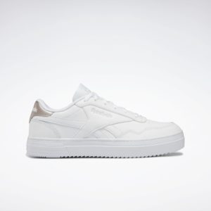 Reebok Royal Techque T Bold Shoes Cloud White / Frost Berry / Quartz Met (GX0466)