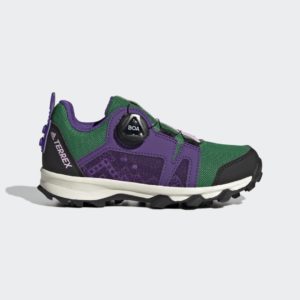 Adidas adidas Terrex Agravic BOA x LEGO® Trail Running Core Green / Sharp Purple / Bliss Lilac (GX2188)