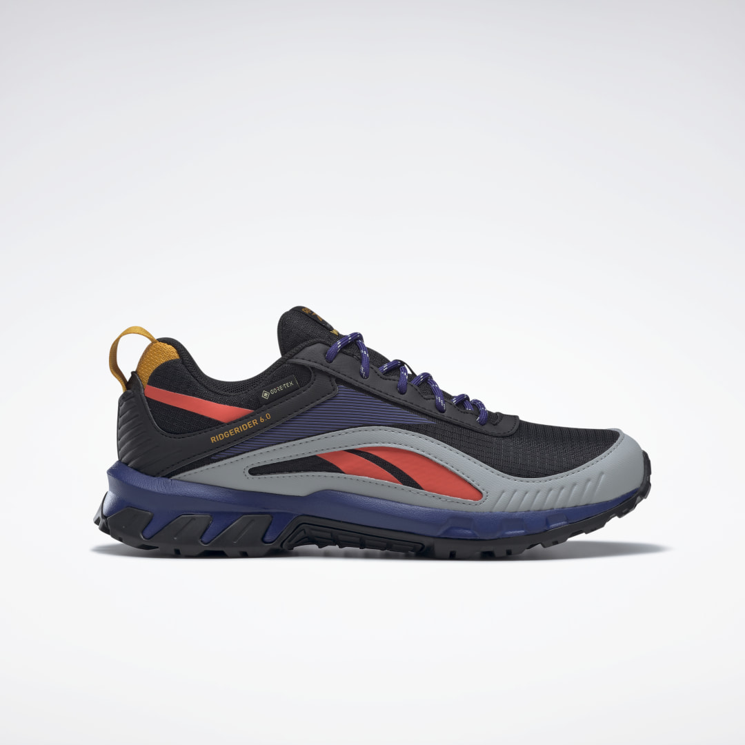 Reebok Ridgerider 6 Gore-Tex Shoes Core Black / Bold Purple / Orange Flare (GX2247)