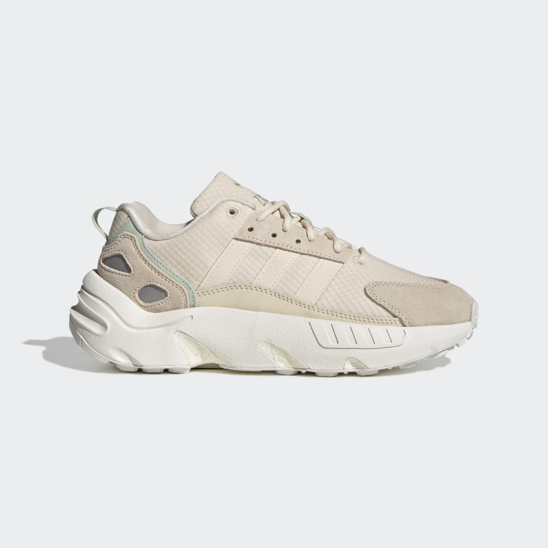 Adidas ZX 22 BOOST Ecru Tint / Linen Green / Cloud White (GX4613)