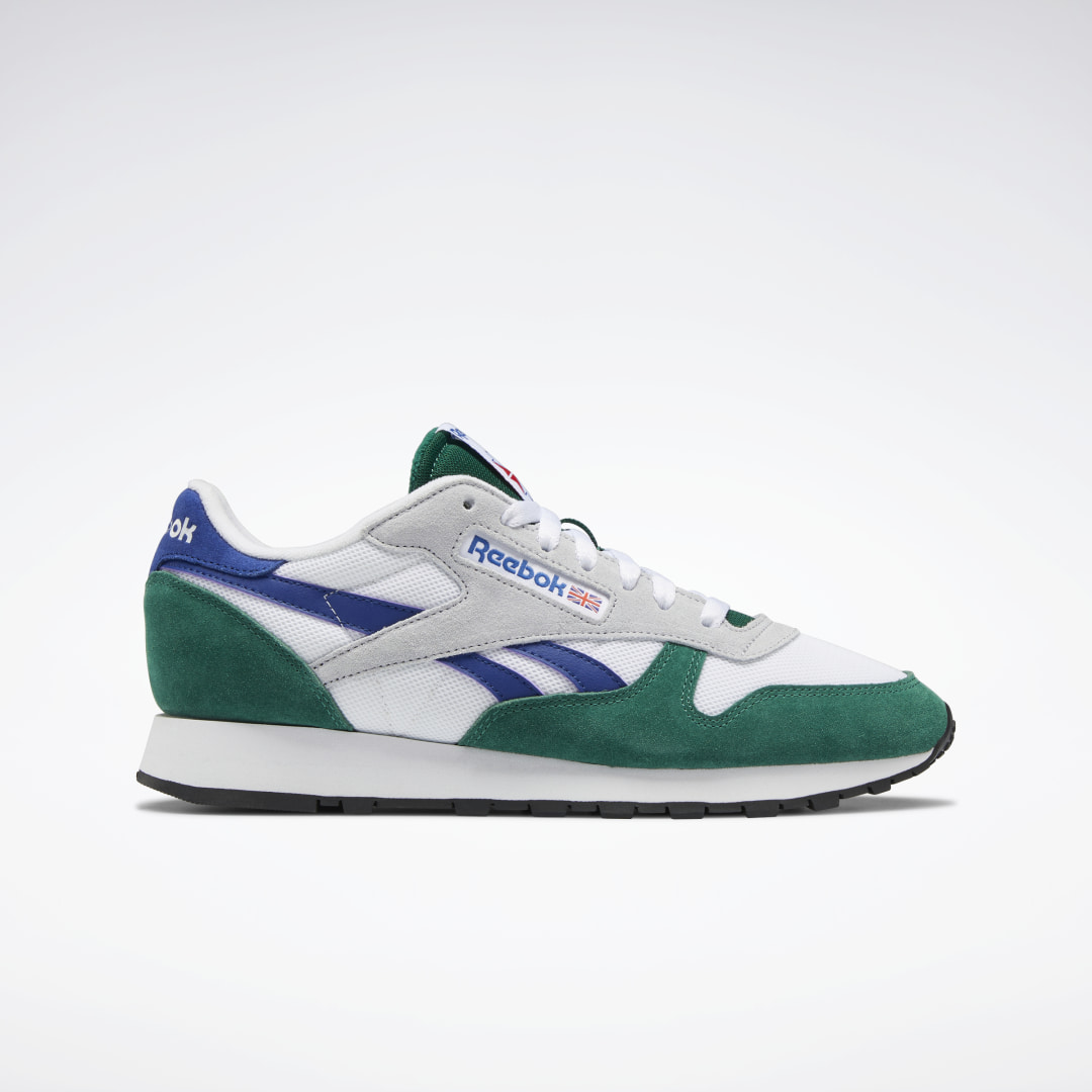 Reebok Classic Leather Make It Yours Shoes Dark Green / Cloud White / Classic Cobalt (GX4655)