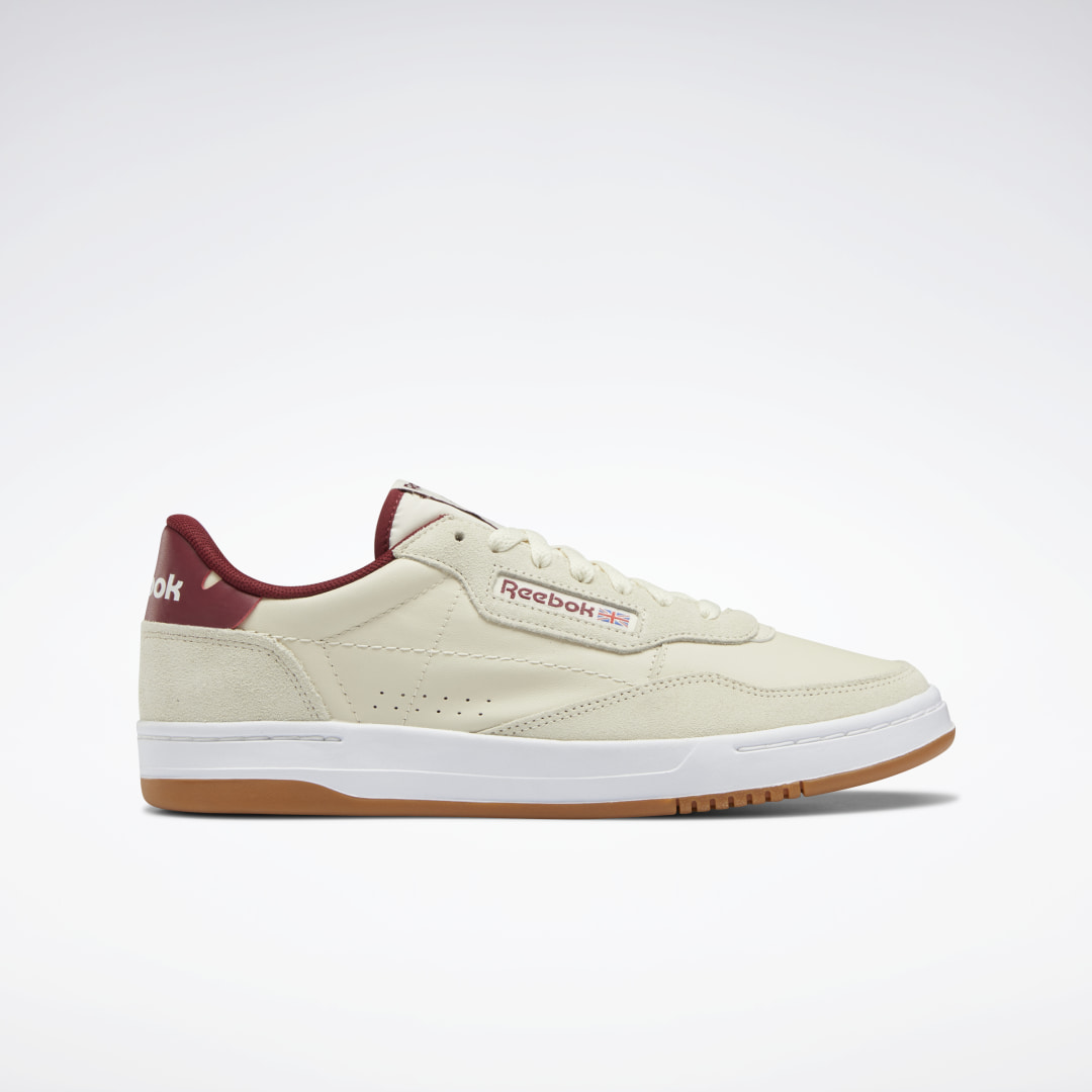 Reebok Court Peak Shoes Alabaster / Classic Burgundy / Alabaster (GX4762)